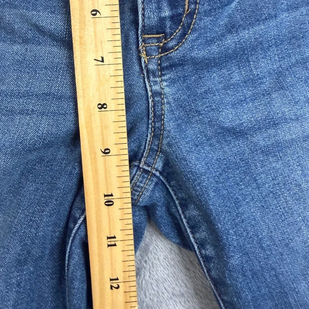 Vintage America Womens Flare Leg Jeans Blue Medium Wash Size 4 High Rise 1035